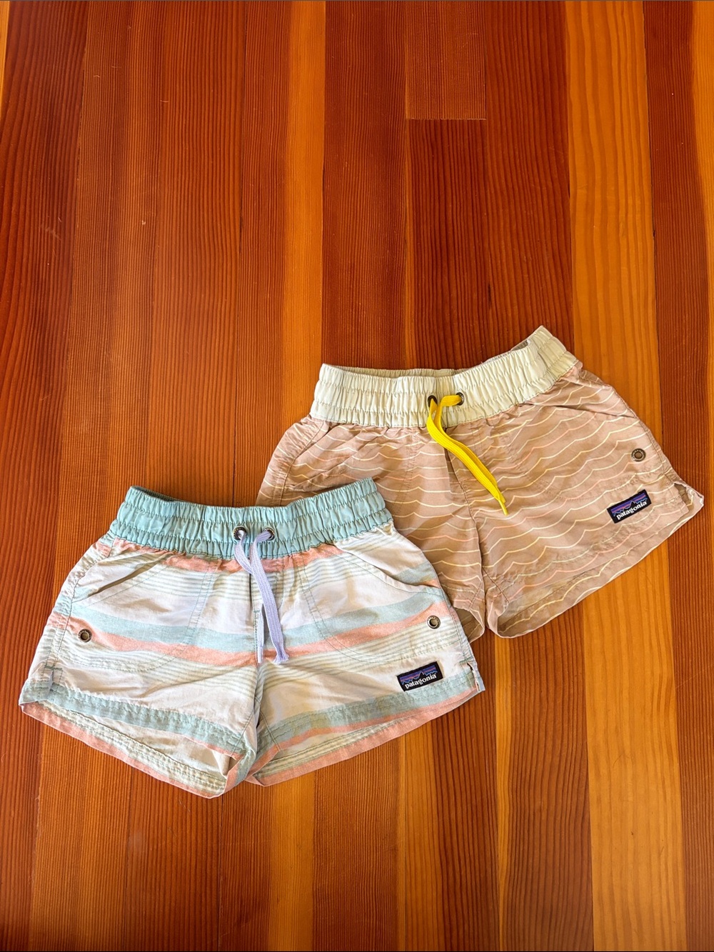 Bundle of 2 Patagonia Girls Board Shorts